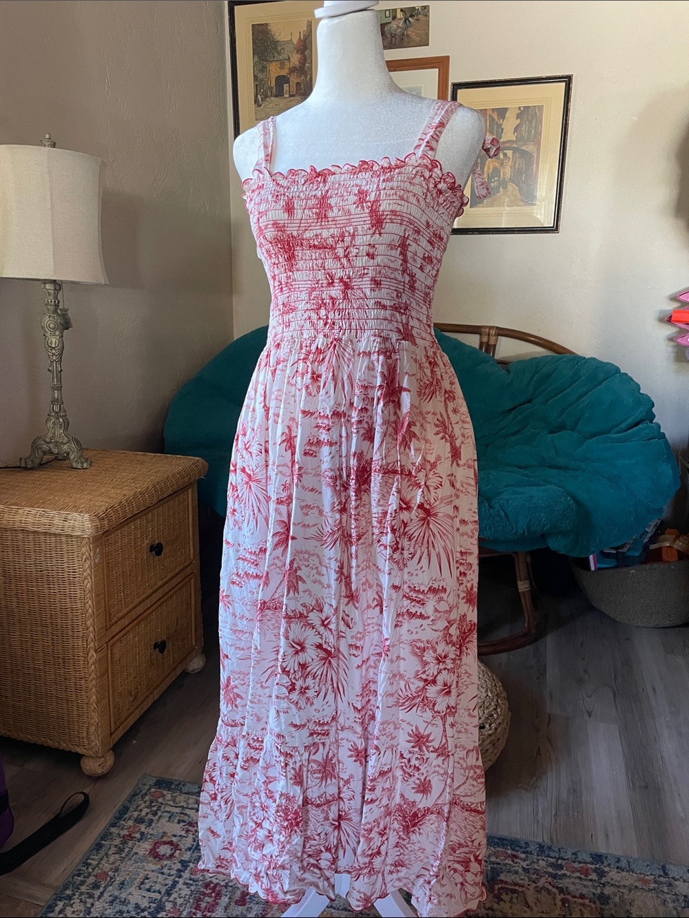 The Lagoon Dress by The Great. 2